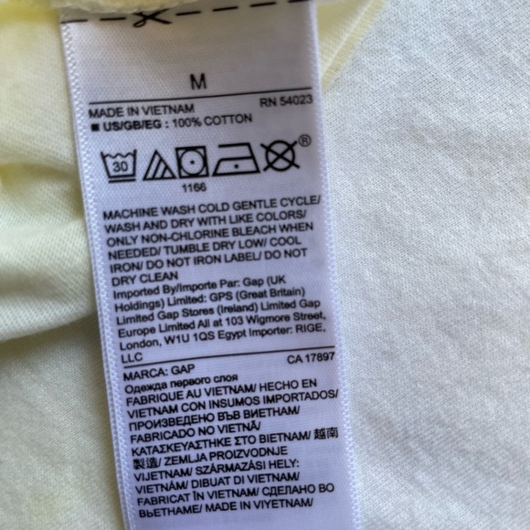 Super Soft Tie-Dye Gap Crewneck Tee - Picture 3 of 3